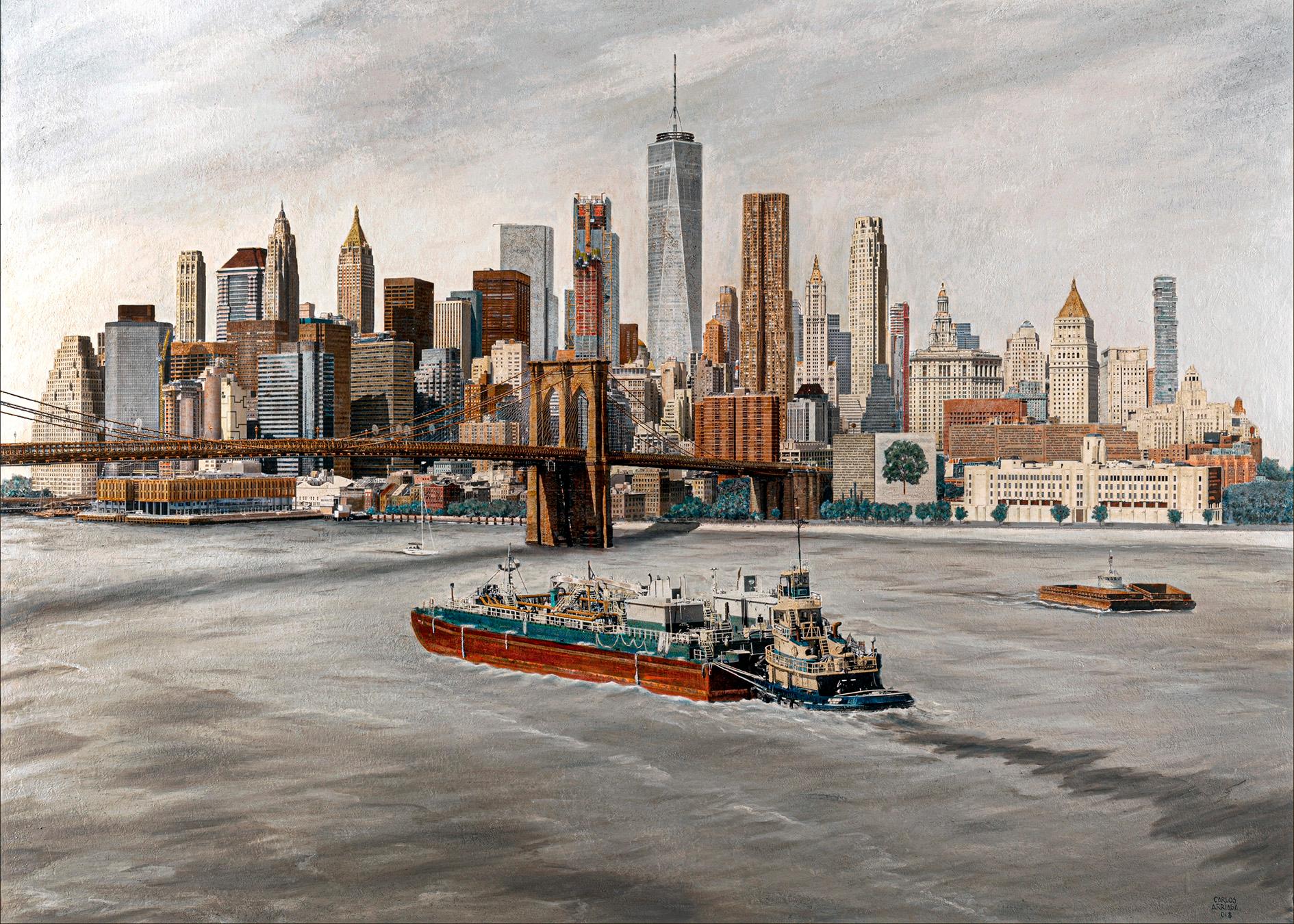 Painting of New York